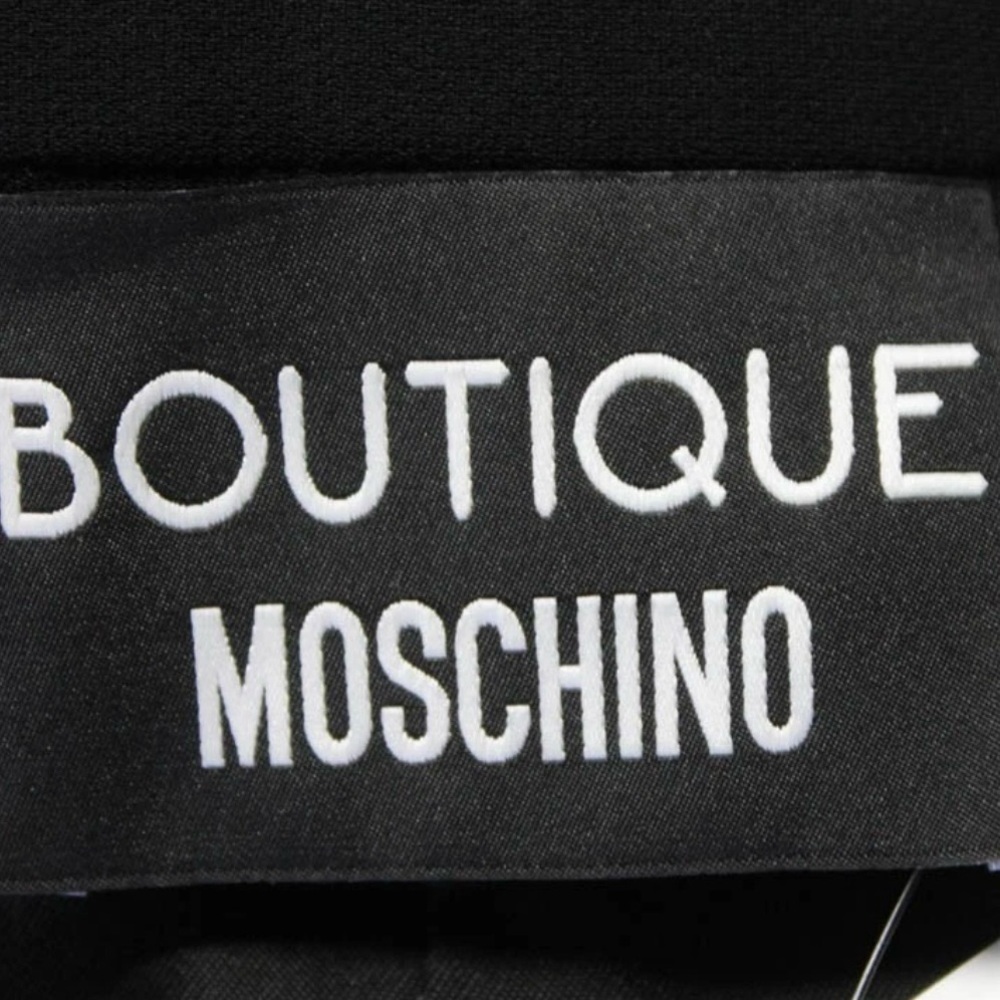 Moschino Black Pencil Skirt Size 6 - Picture 5 of 7